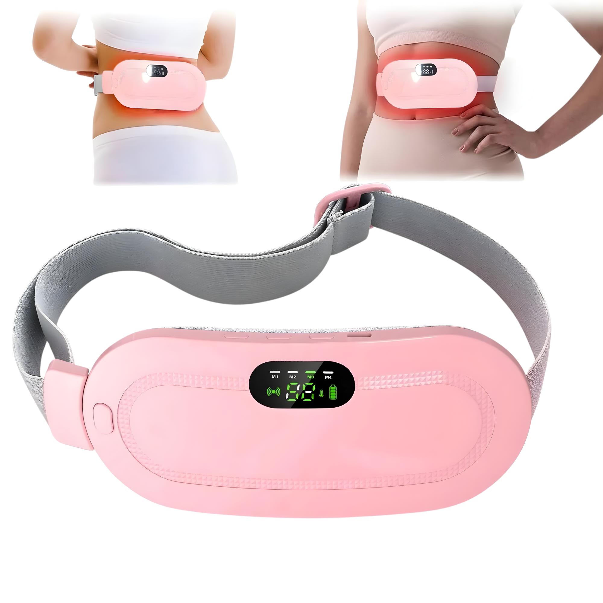 Almohadilla térmica portátil para cólicos menstruales